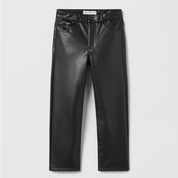 Zara Pants & Jumpsuits Zara Faux Leather Pants Poshmark